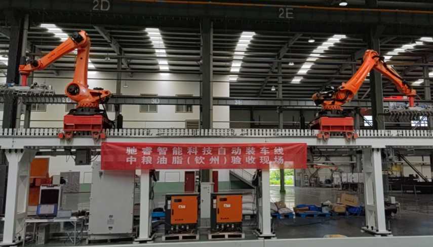 機(jī)器人全自動(dòng)裝車(chē)系統(tǒng)案例